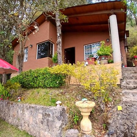 Cabana Con Banera Y Chimeneas En Puesta De Sol El Pacifico Extérieur photo