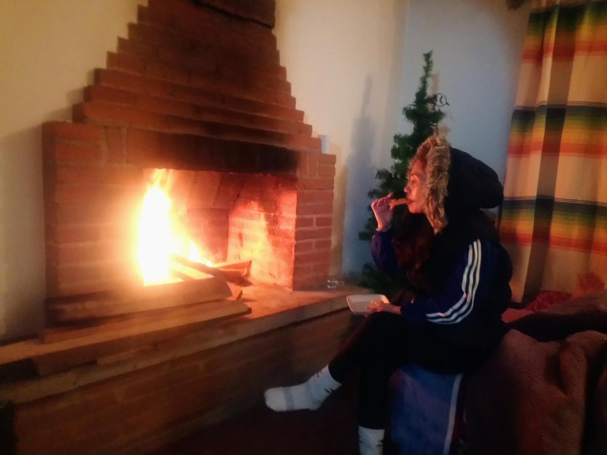 Cabana Con Banera Y Chimeneas En Puesta De Sol El Pacifico Extérieur photo
