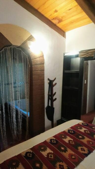 Cabana Con Banera Y Chimeneas En Puesta De Sol El Pacifico Extérieur photo