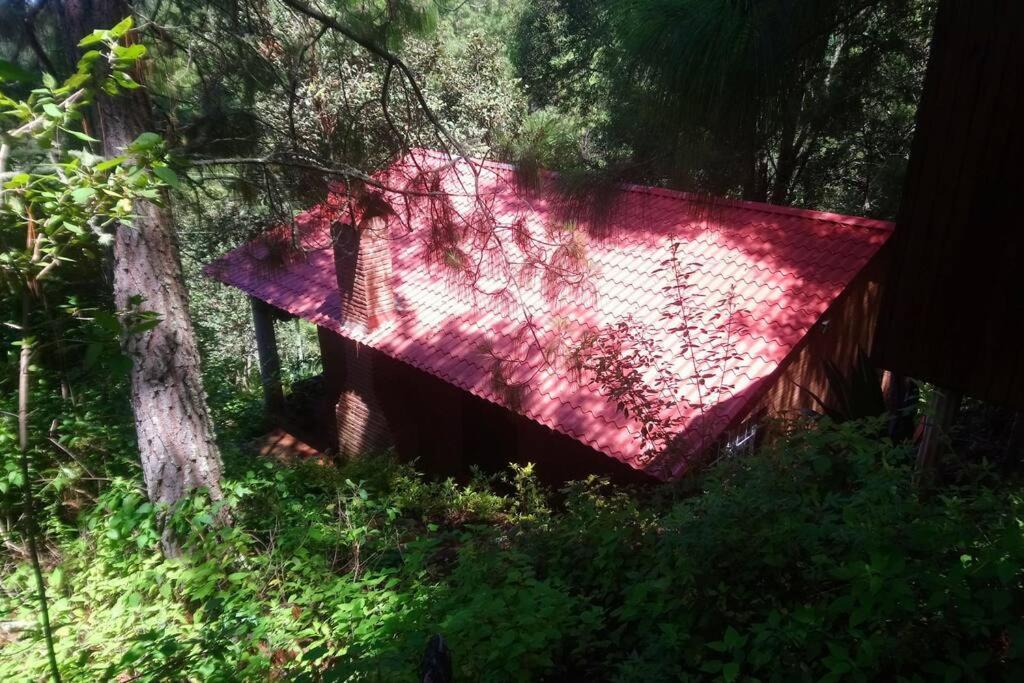 Cabana Con Banera Y Chimeneas En Puesta De Sol El Pacifico Extérieur photo