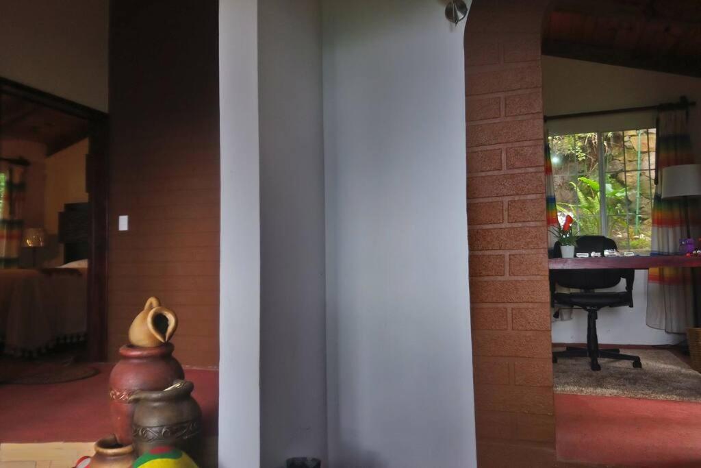 Cabana Con Banera Y Chimeneas En Puesta De Sol El Pacifico Extérieur photo