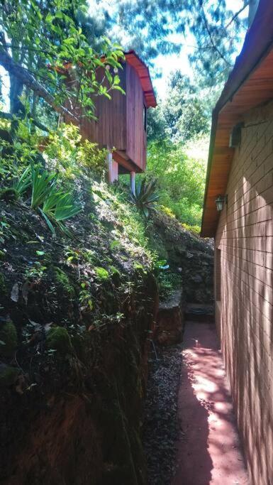 Cabana Con Banera Y Chimeneas En Puesta De Sol El Pacifico Extérieur photo