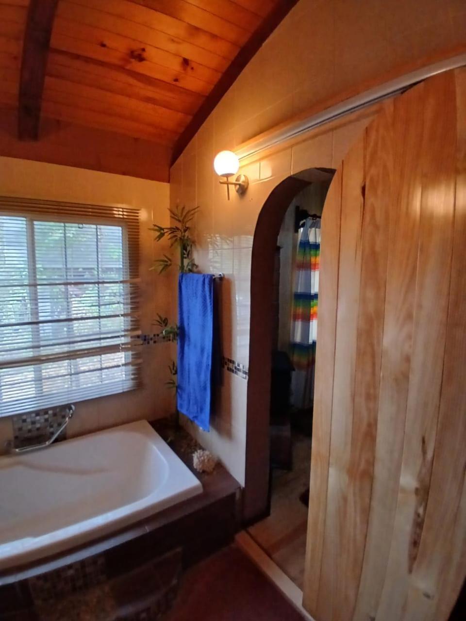 Cabana Con Banera Y Chimeneas En Puesta De Sol El Pacifico Extérieur photo