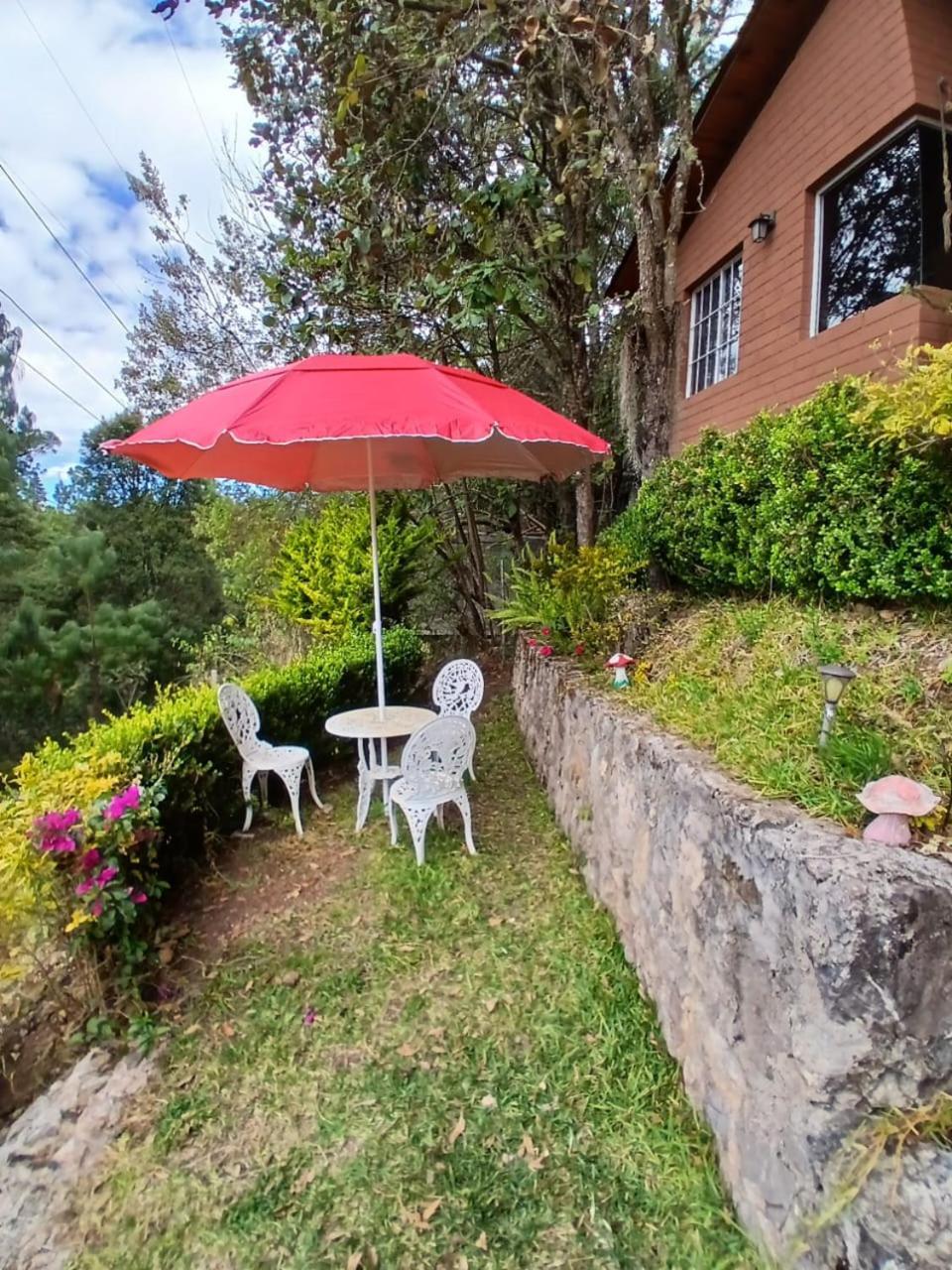 Cabana Con Banera Y Chimeneas En Puesta De Sol El Pacifico Extérieur photo