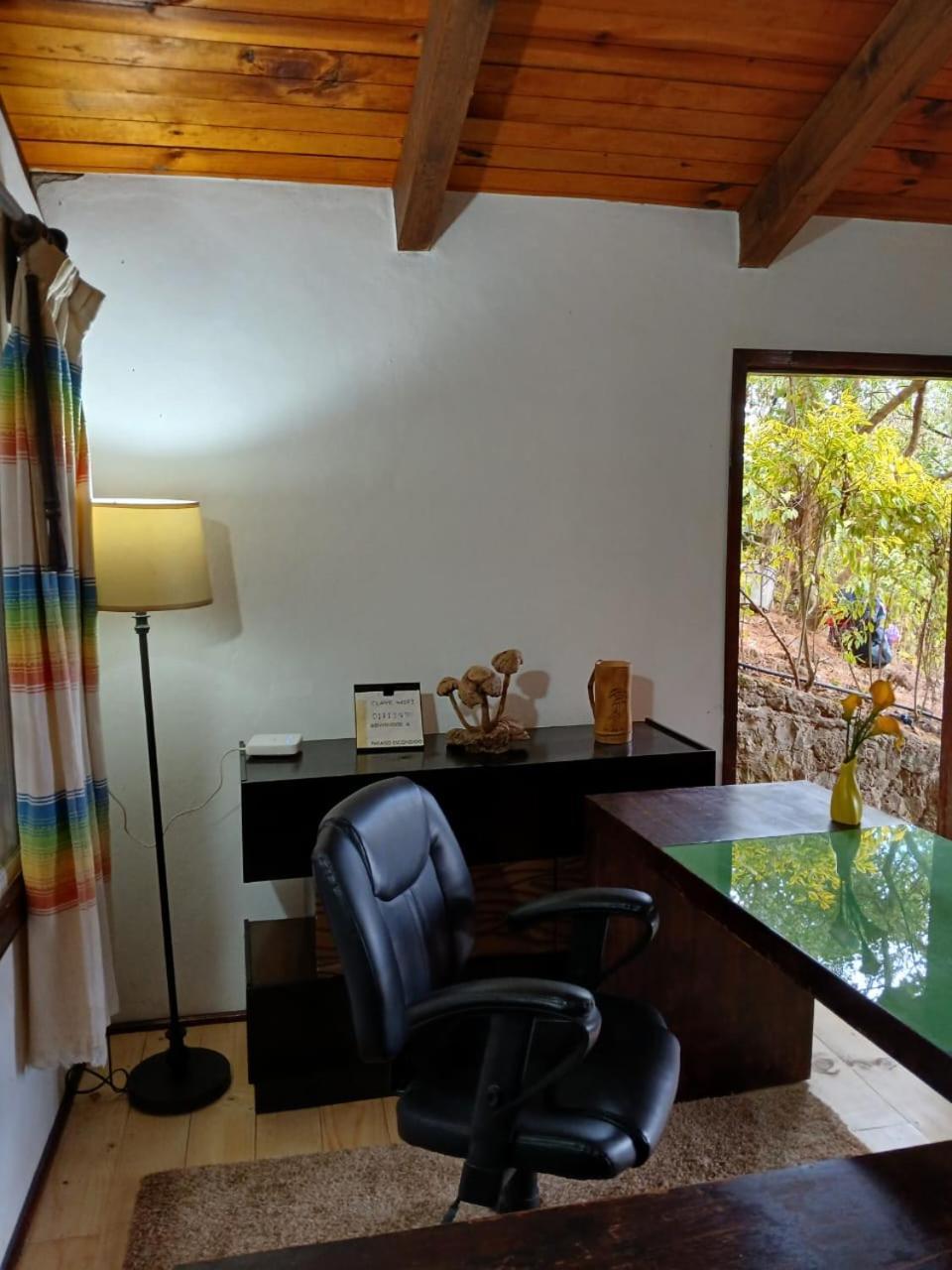 Cabana Con Banera Y Chimeneas En Puesta De Sol El Pacifico Extérieur photo